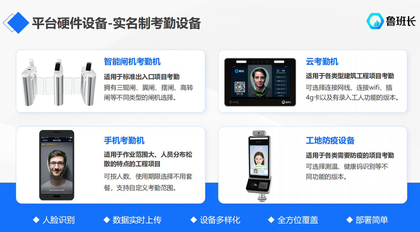 魯班長考勤設(shè)備